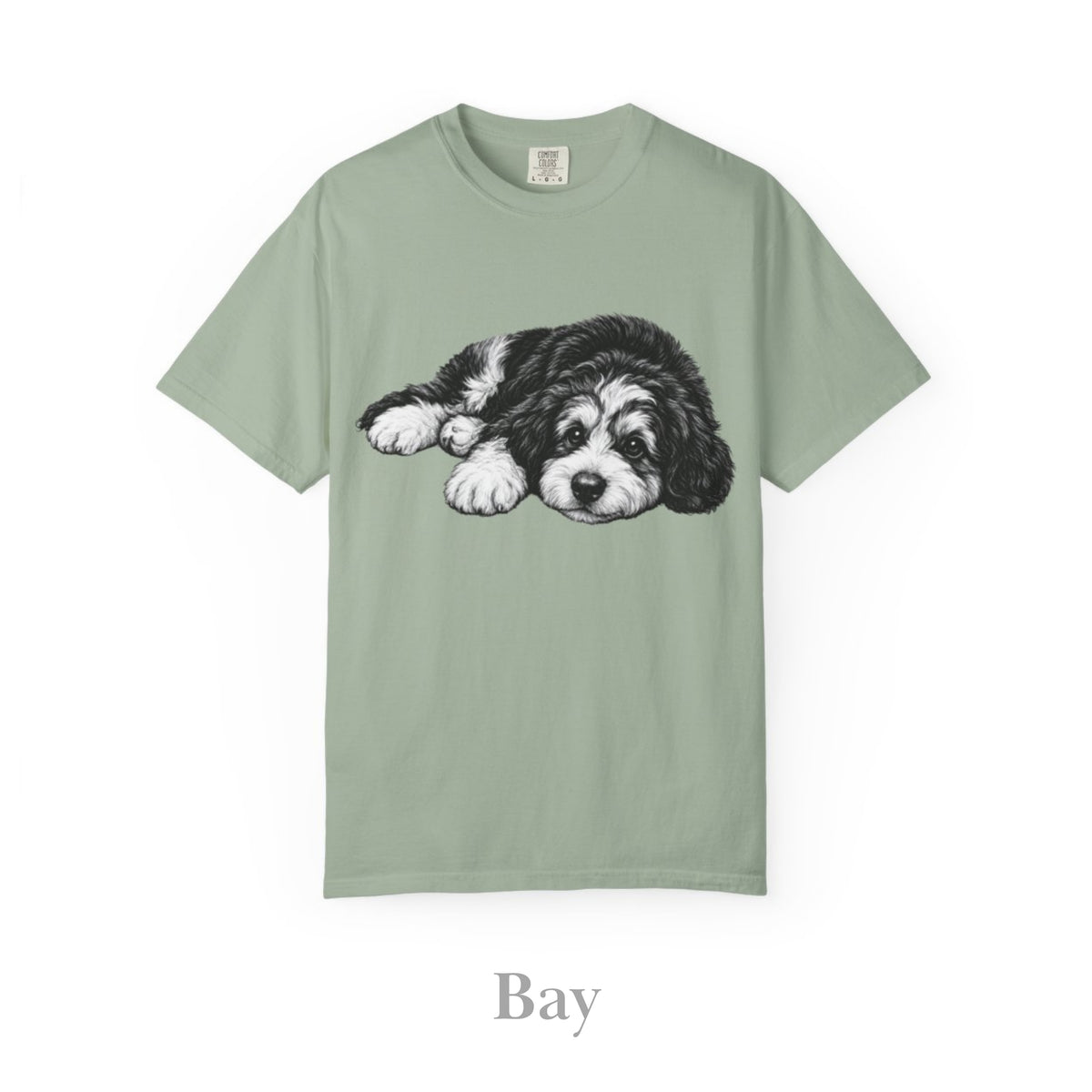 Bernedoodle, Illustrated Unisex T-Shirt | Exceptional Comfort