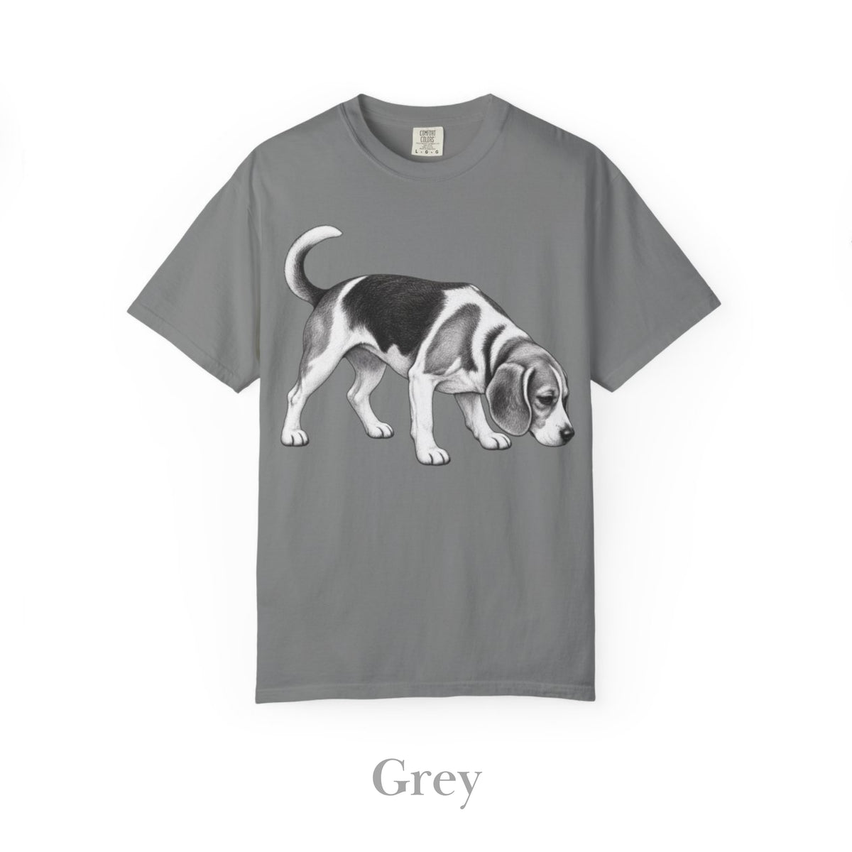 Beagle, Illustrated Unisex T-Shirt | Exceptional Comfort