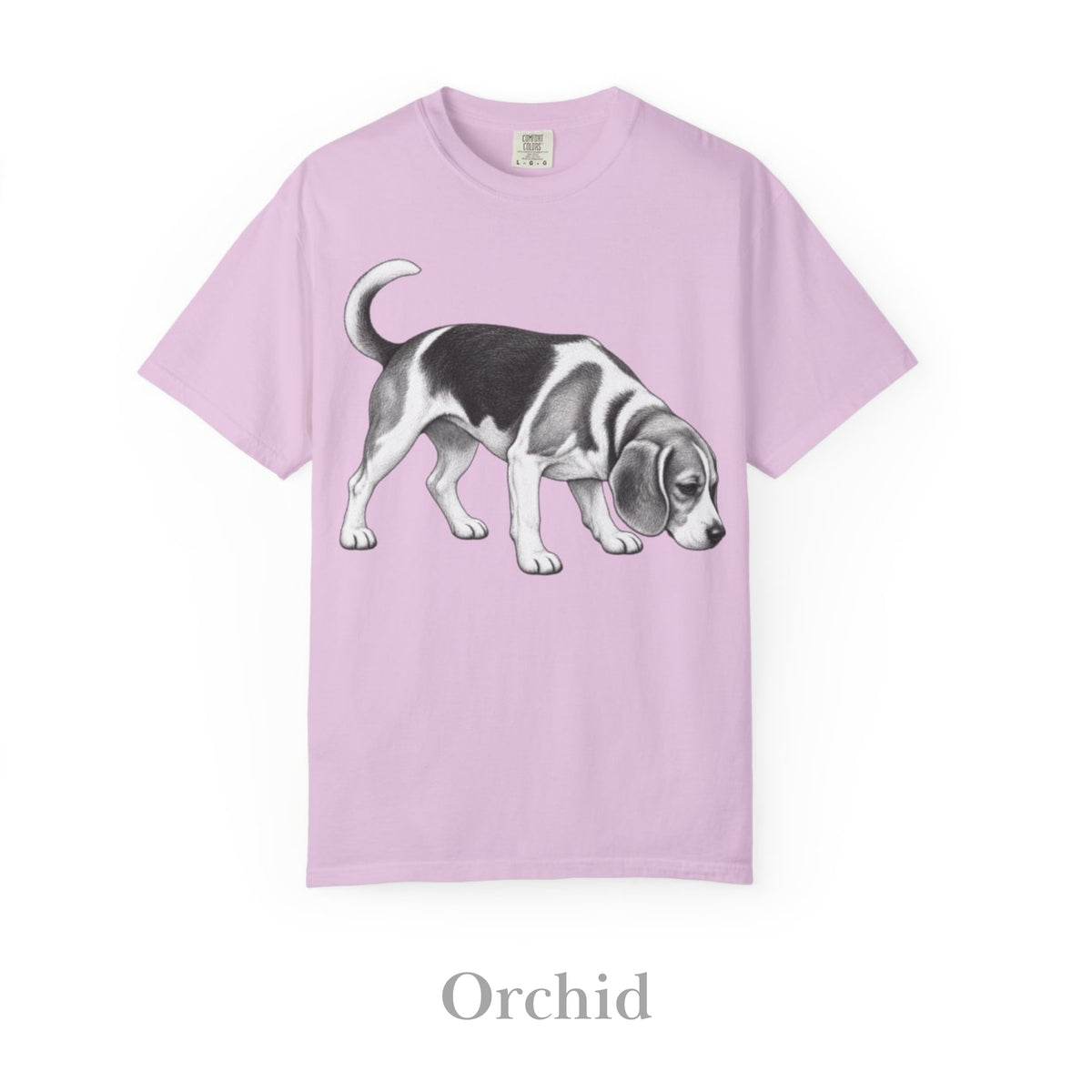 Beagle, Illustrated Unisex T-Shirt | Exceptional Comfort