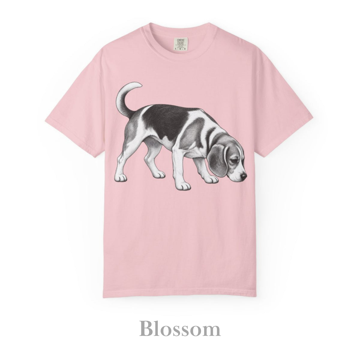 Beagle, Illustrated Unisex T-Shirt | Exceptional Comfort