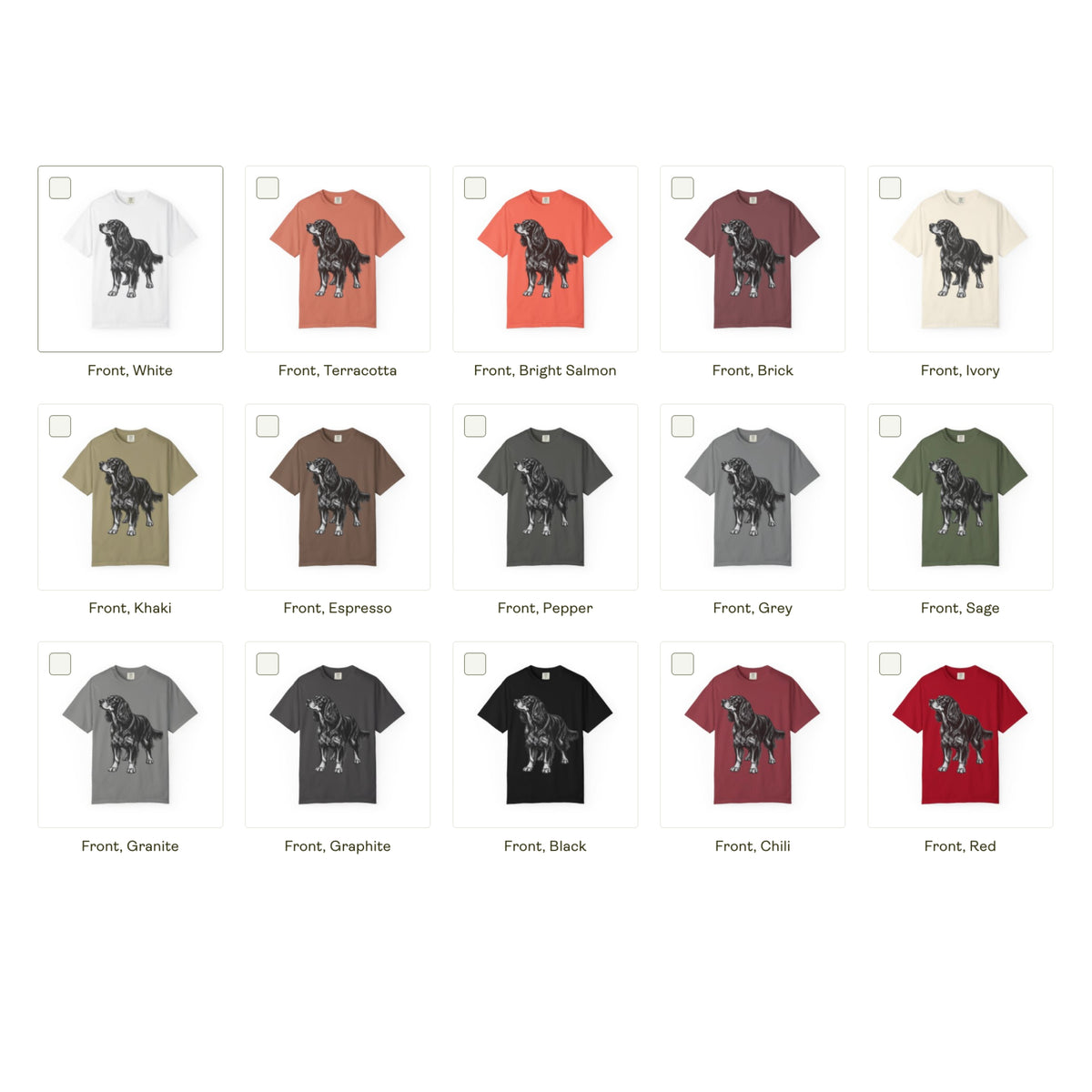 Gordon Setter, Illustrated Unisex T-Shirt | Exceptional Comfort
