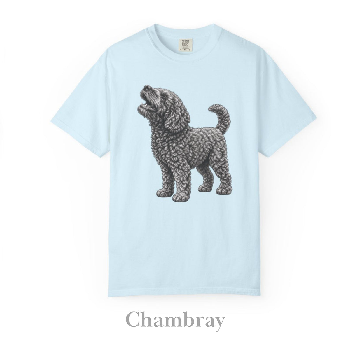 Barbet Dog , Illustrated Unisex T-Shirt | Exceptional Comfort