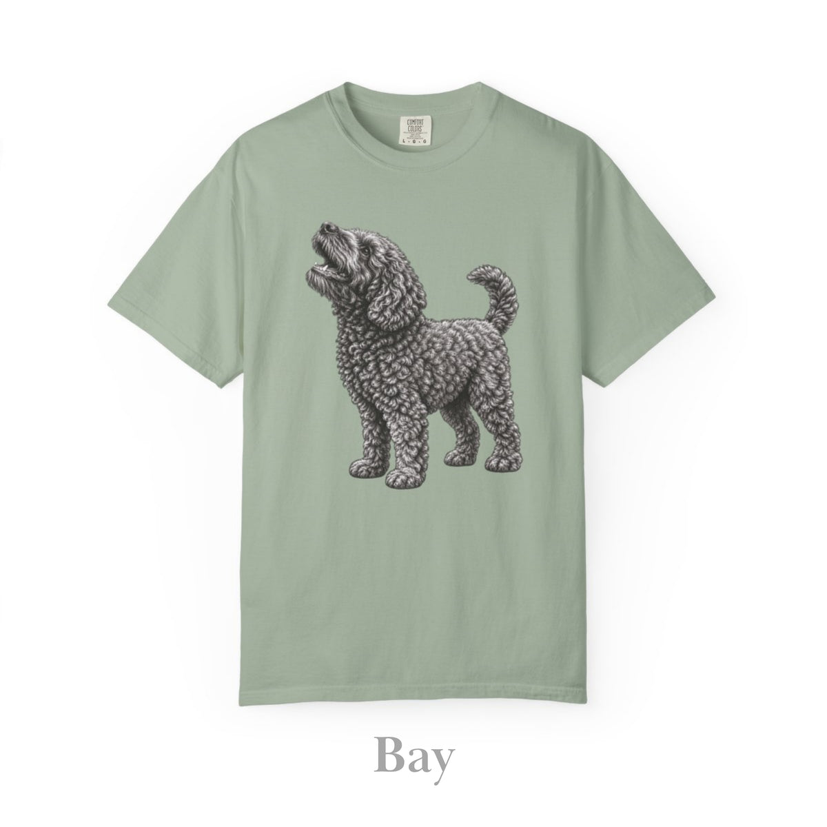 Barbet Dog , Illustrated Unisex T-Shirt | Exceptional Comfort