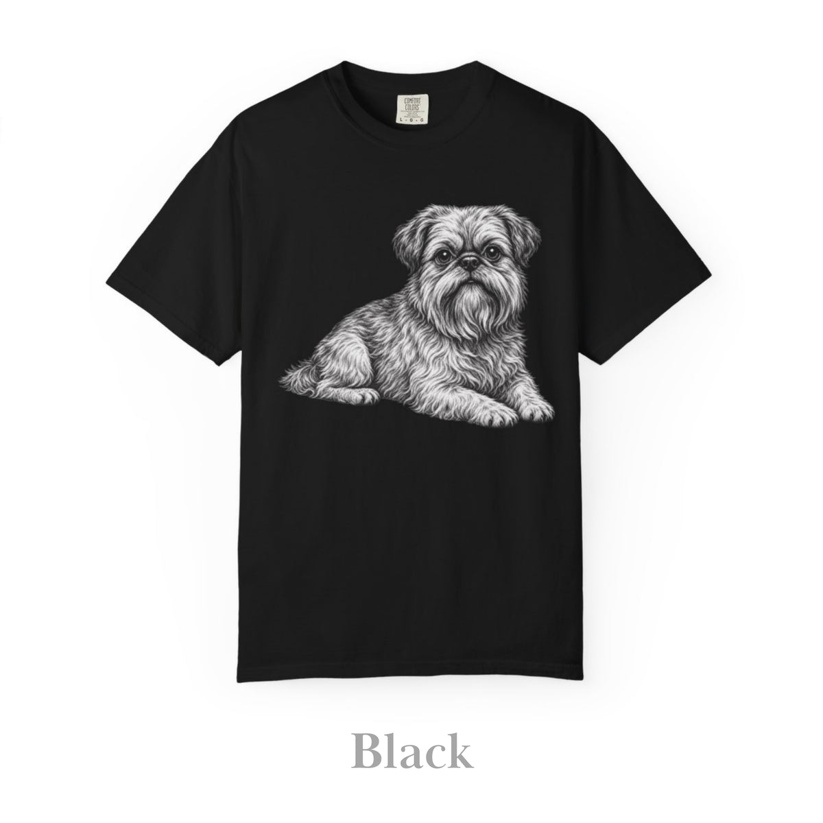 Brussels Griffon, Illustrated Unisex T-Shirt | Exceptional Comfort
