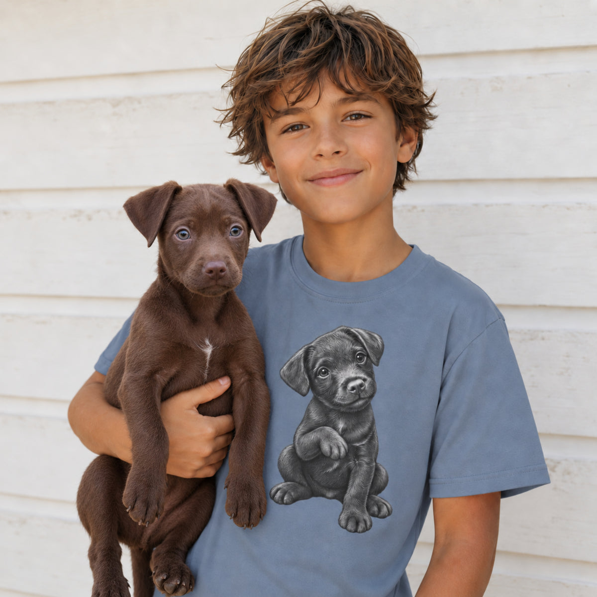 Patterdale Terrier, Illustrated Unisex T-Shirt | Exceptional Comfort