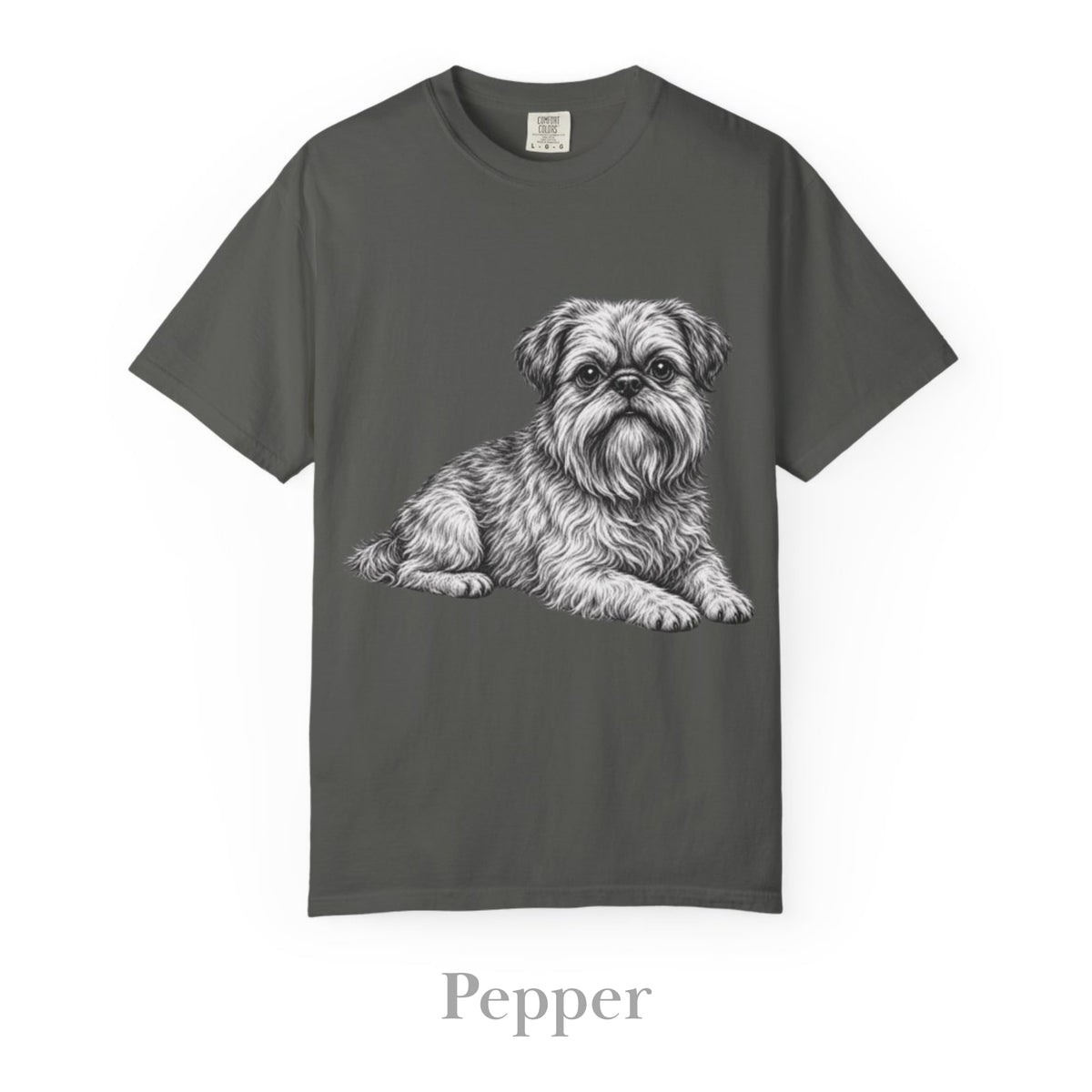 Brussels Griffon , Illustrated Unisex T-Shirt | Exceptional Comfort