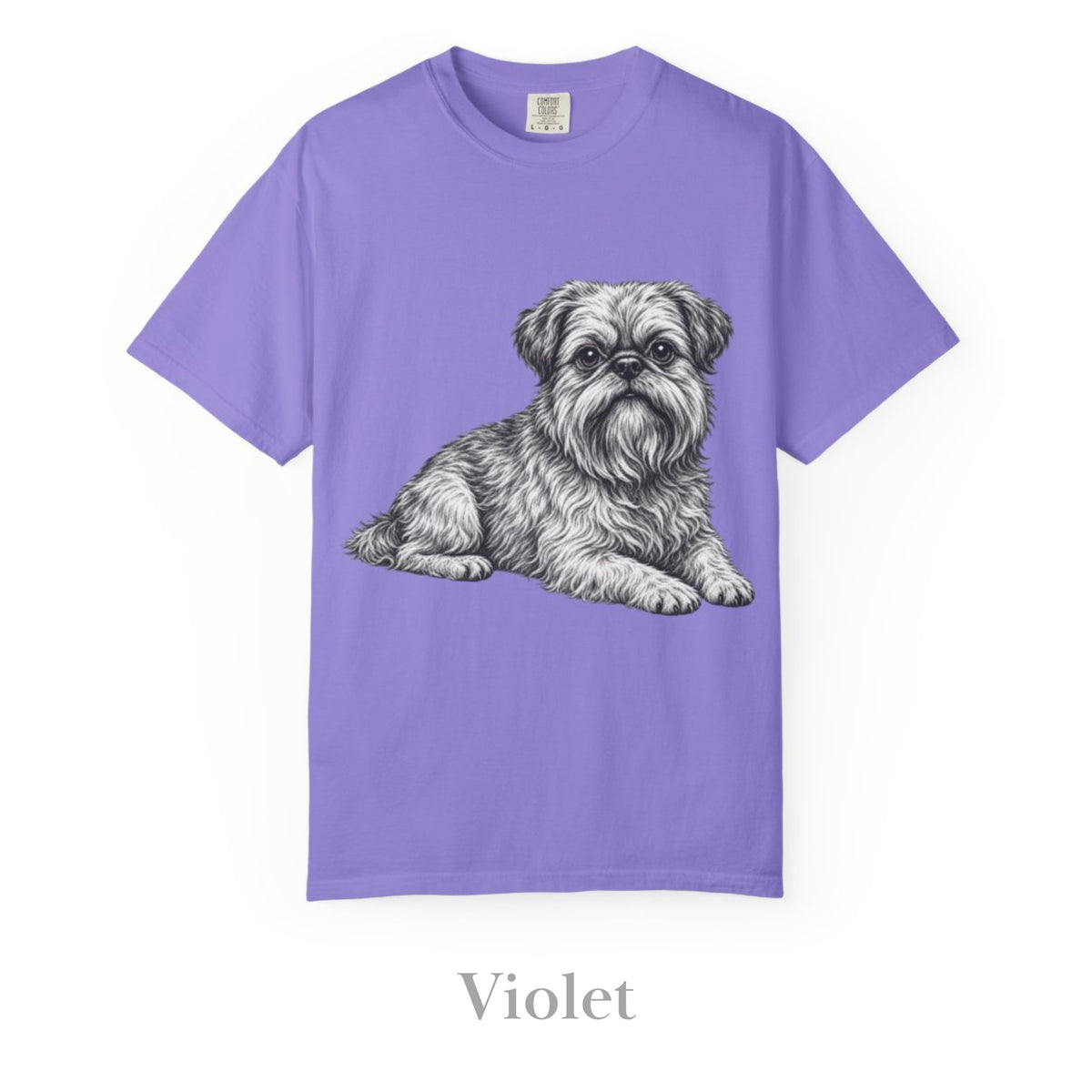 Brussels Griffon , Illustrated Unisex T-Shirt | Exceptional Comfort