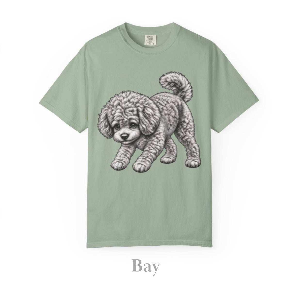Toy Poodle, Illustrated Unisex T-Shirt | Exceptional Comfort