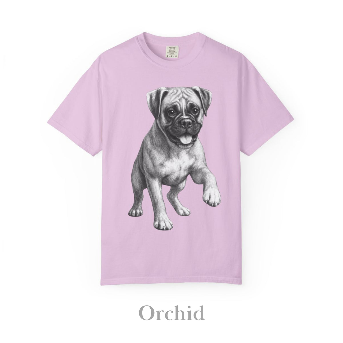 Boxer Dog, Illustrated Unisex T-Shirt | Exceptional Comfort