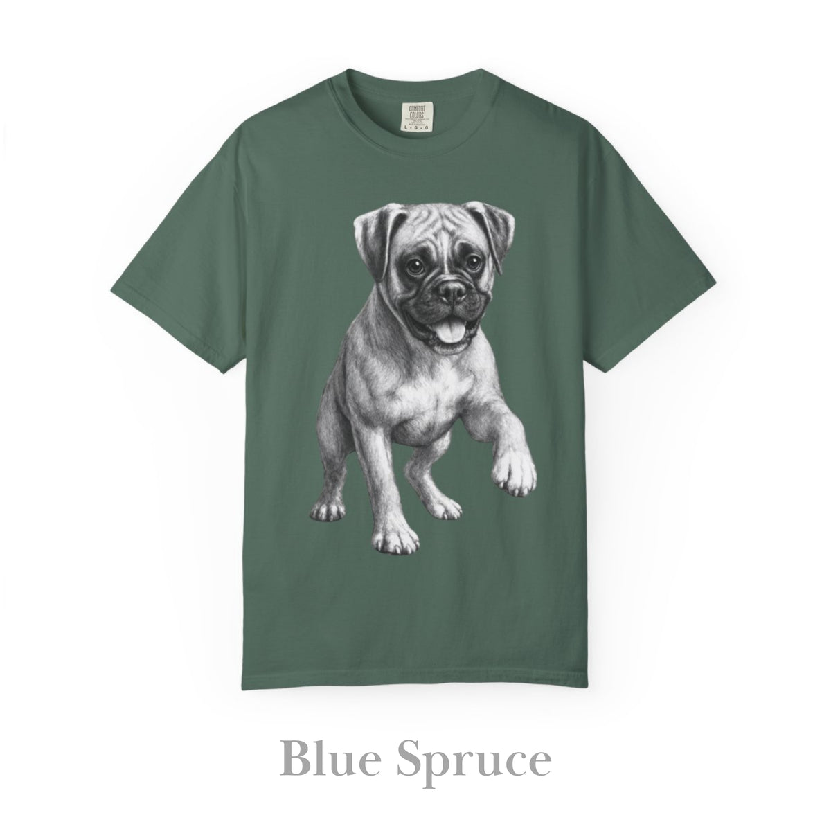 Boxer Dog, Illustrated Unisex T-Shirt | Exceptional Comfort