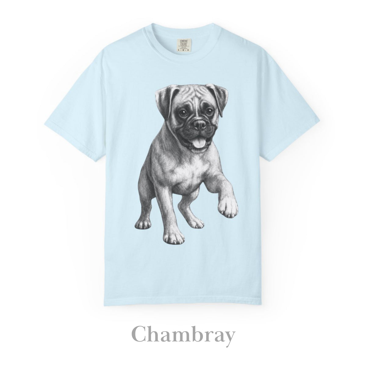 Boxer Dog, Illustrated Unisex T-Shirt | Exceptional Comfort