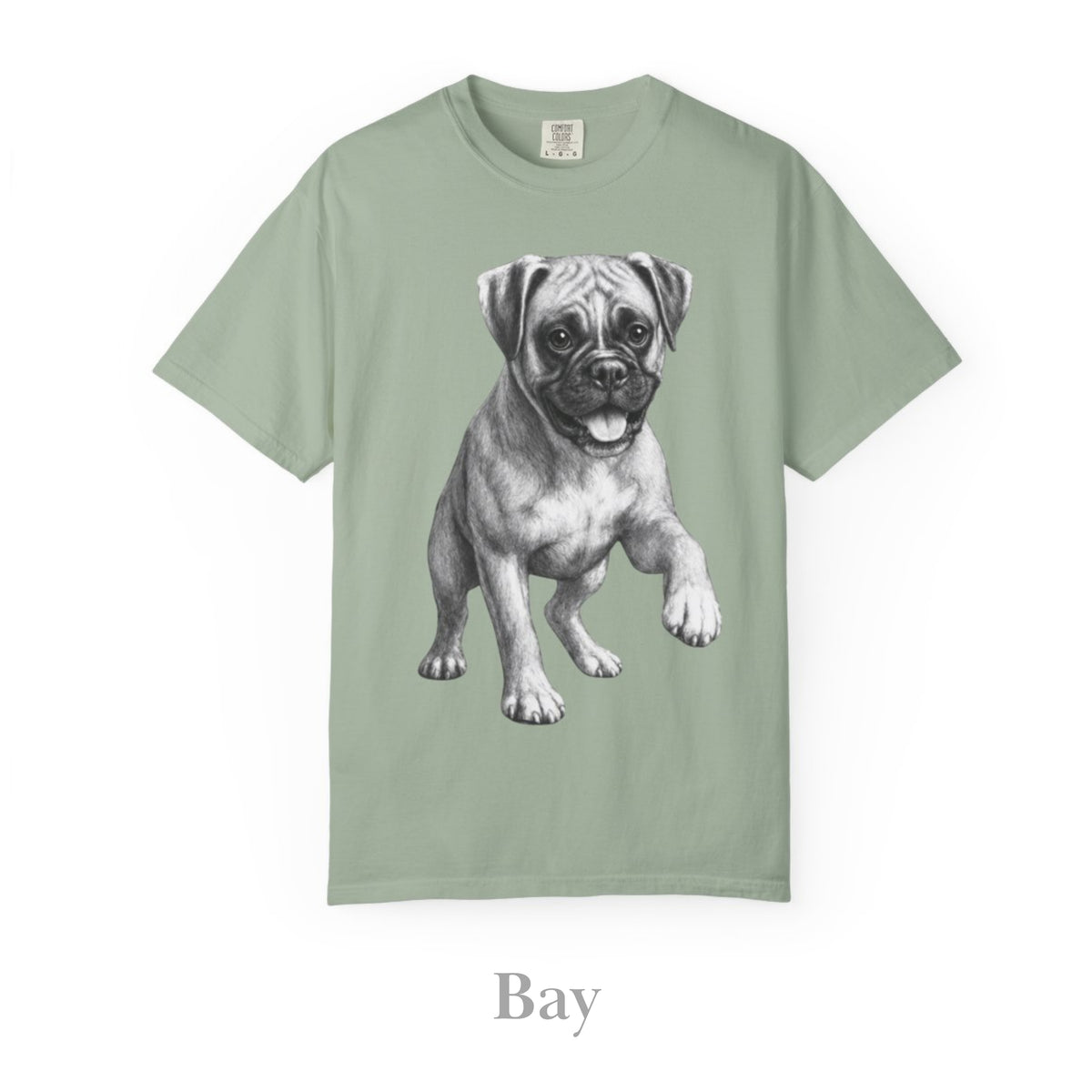 Boxer Dog, Illustrated Unisex T-Shirt | Exceptional Comfort
