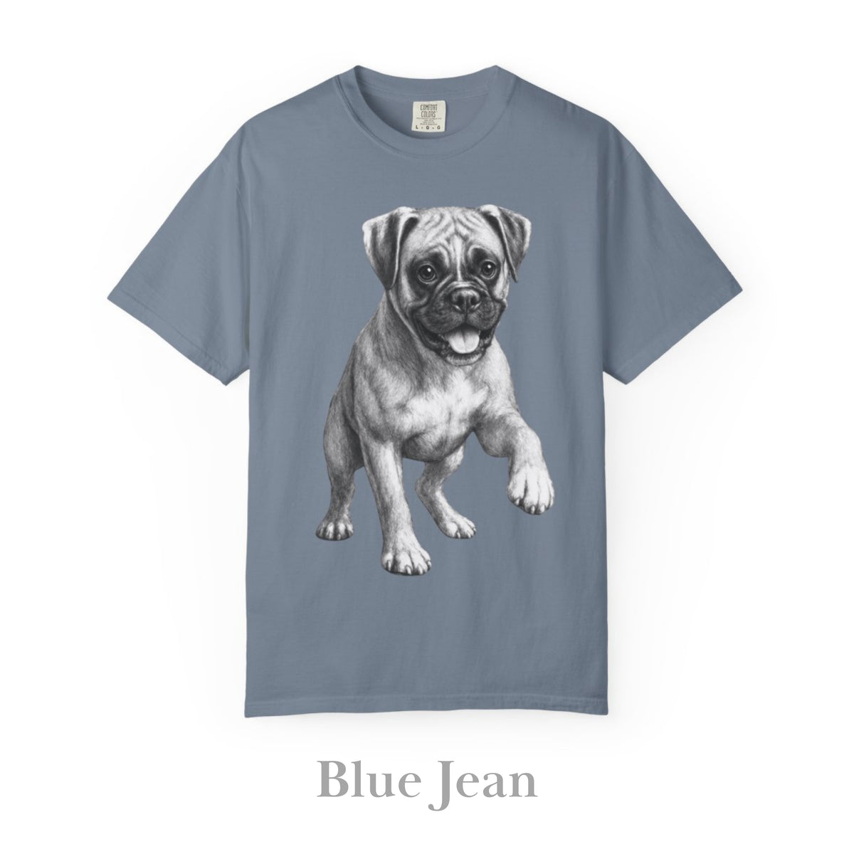 Boxer Dog, Illustrated Unisex T-Shirt | Exceptional Comfort