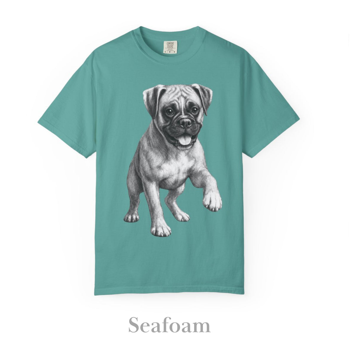 Boxer Dog, Illustrated Unisex T-Shirt | Exceptional Comfort