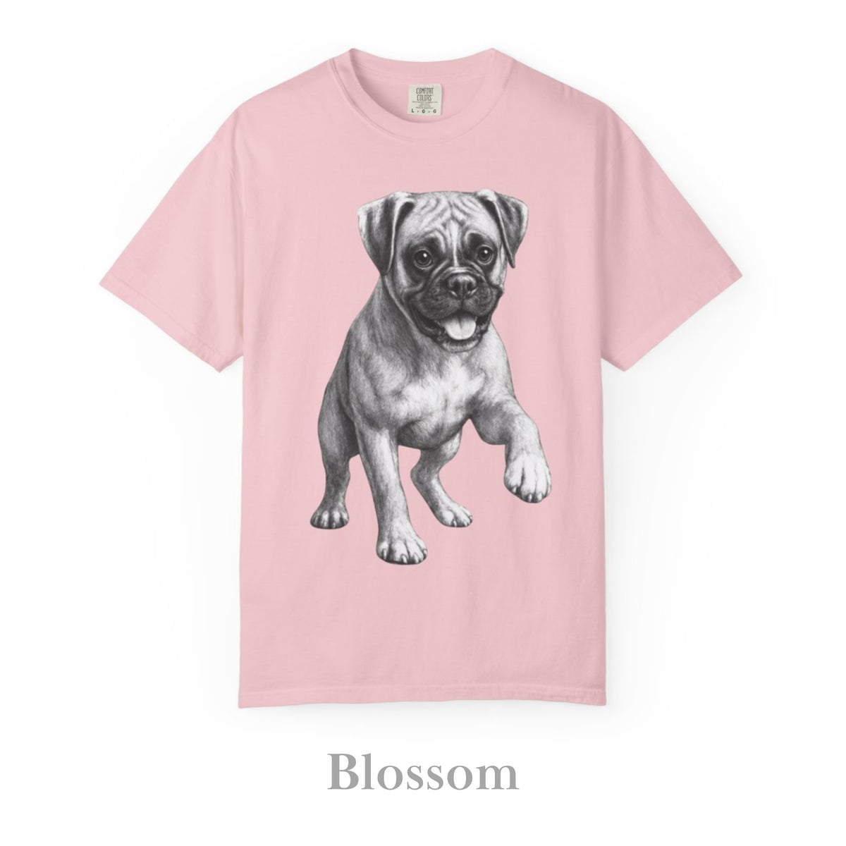 Boxer Dog, Illustrated Unisex T-Shirt | Exceptional Comfort