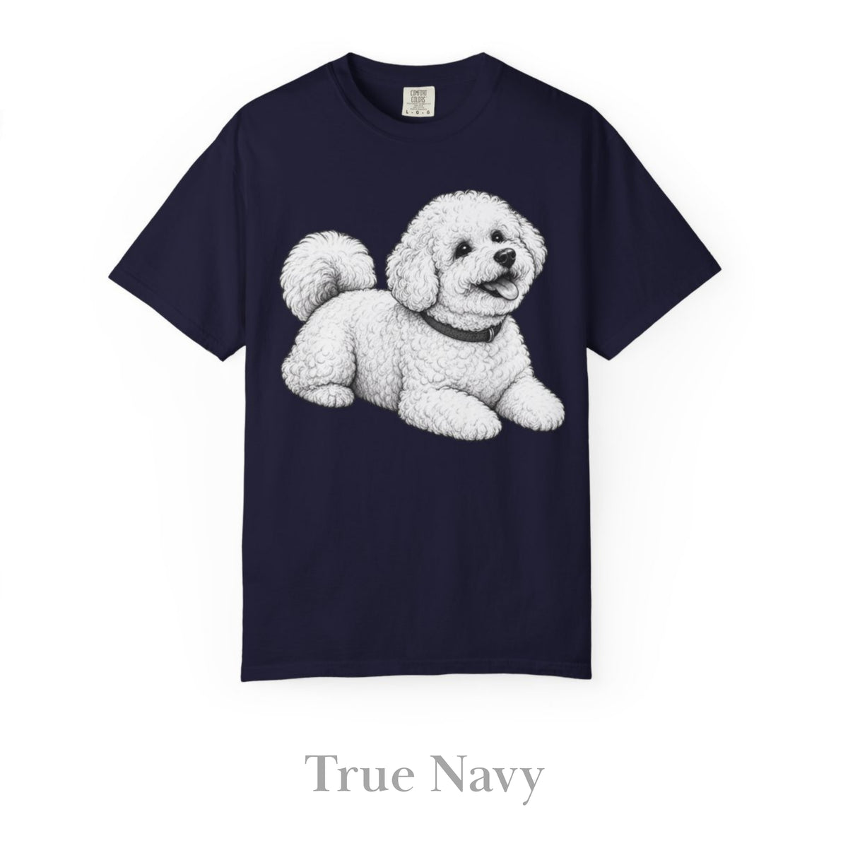 Bichon Frise, Illustrated Unisex T-Shirt | Exceptional Comfort