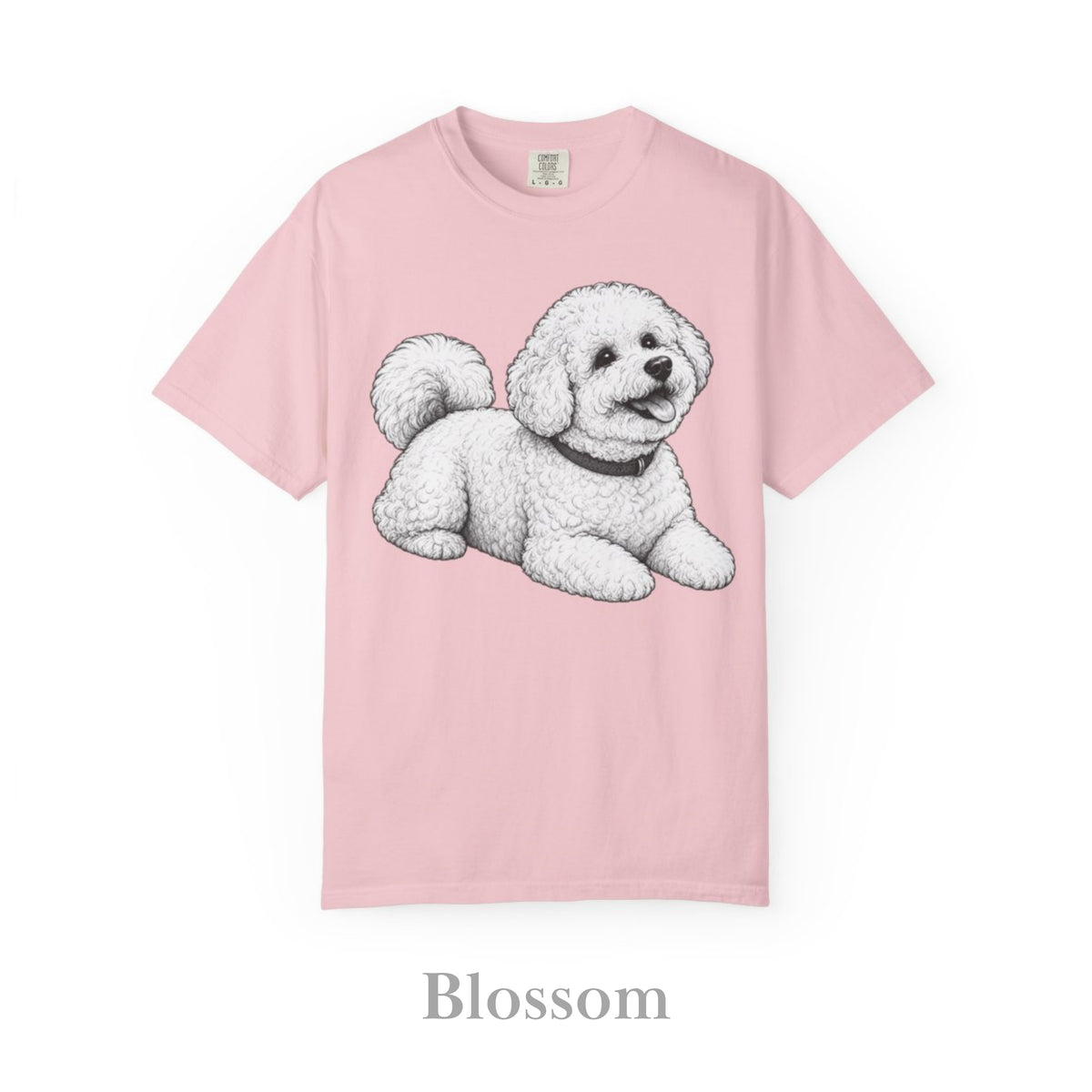 Bichon Frise, Illustrated Unisex T-Shirt | Exceptional Comfort