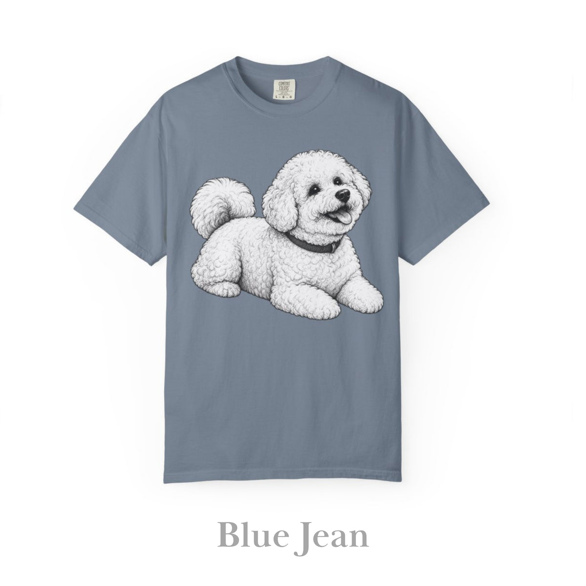 Bichon Frise, Illustrated Unisex T-Shirt | Exceptional Comfort