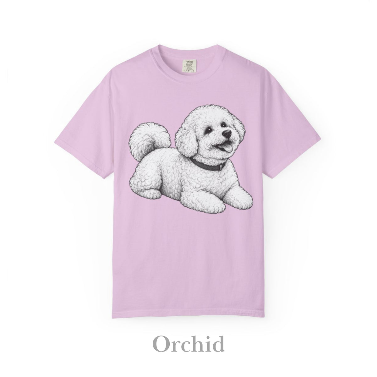 Bichon Frise, Illustrated Unisex T-Shirt | Exceptional Comfort