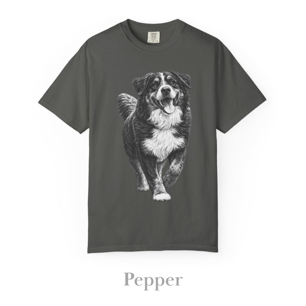 Bernese Mountain Dog , Illustrated Unisex T-Shirt | Exceptional Comfort