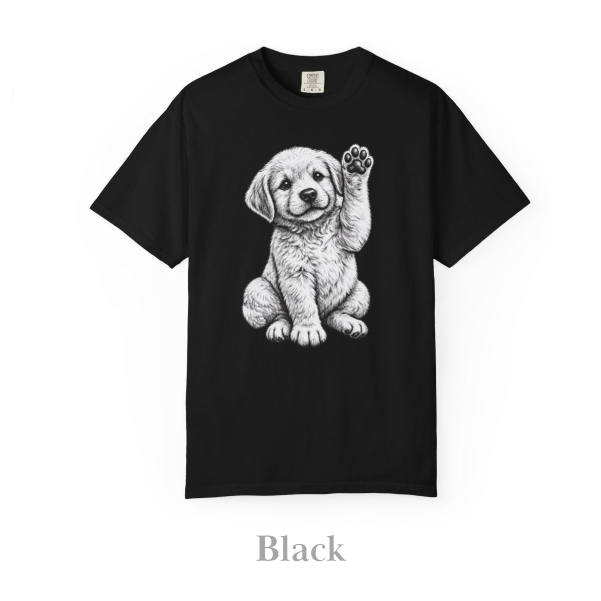 Golden Retriever Puppy: Very Comfortable Unisex T-shirt