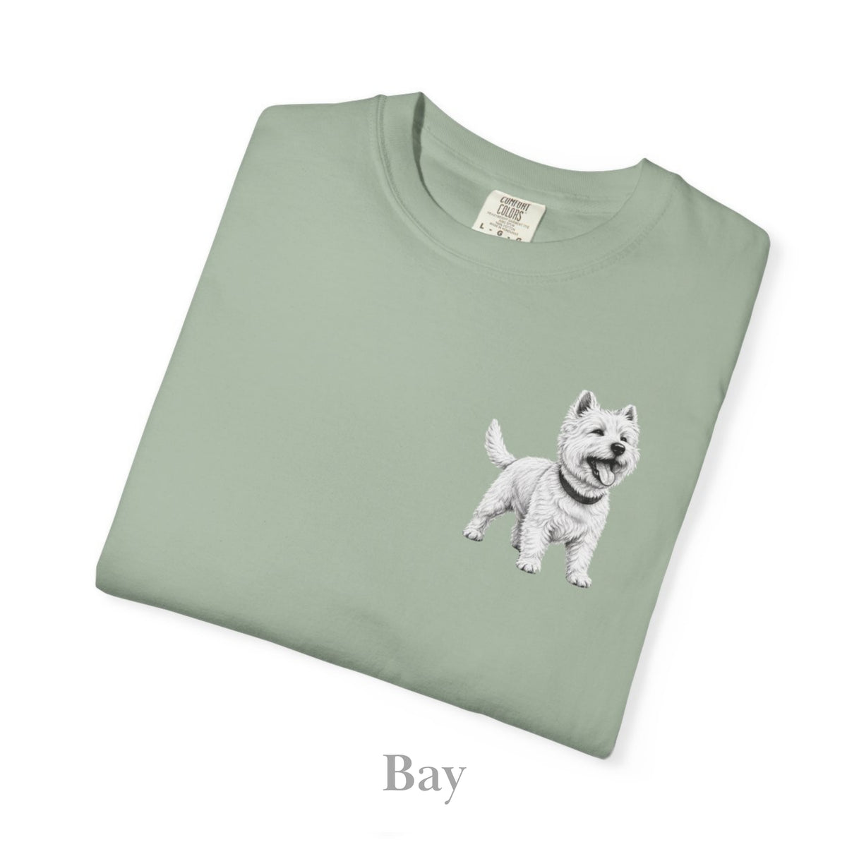 West Highland Terrier , Illustrated Unisex T-Shirt | Exceptional Comfort