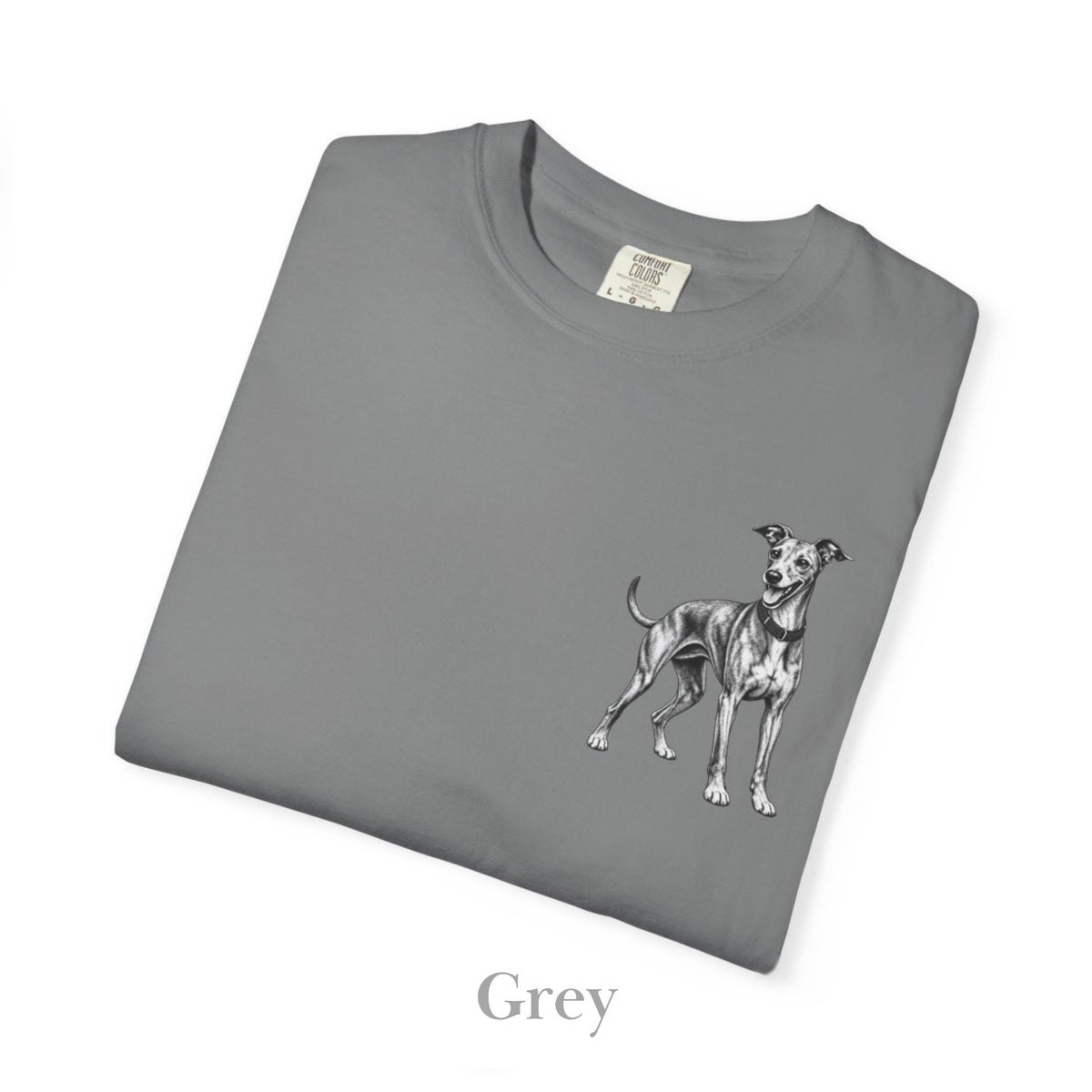 Greyhound Illustration, Illustrated Unisex T-Shirt | Exceptional Comfort