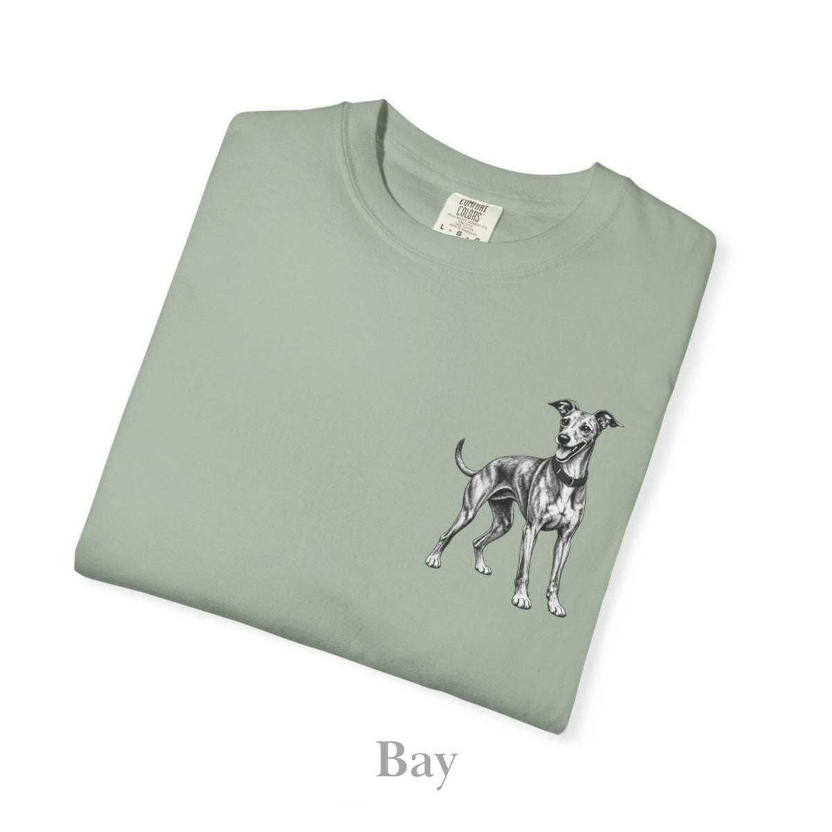 Greyhound Illustration, Illustrated Unisex T-Shirt | Exceptional Comfort