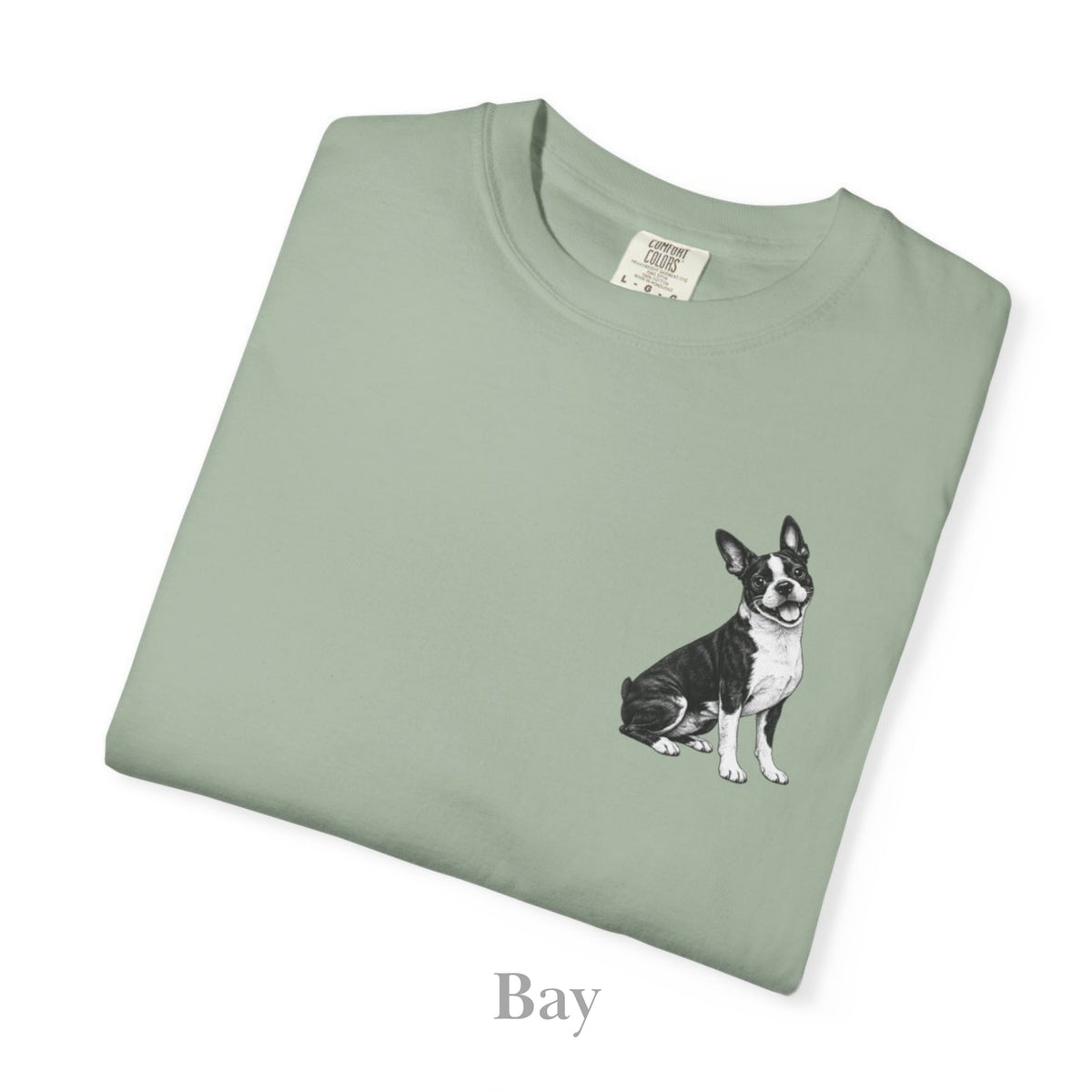 Boston Terrier, Illustrated Unisex T-Shirt | Exceptional Comfort