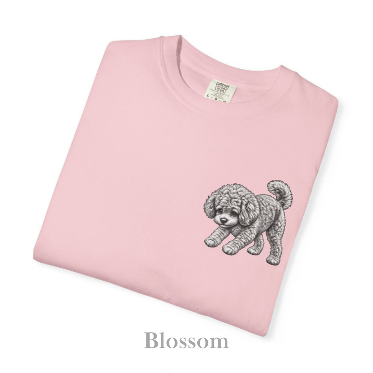 Toy Poodle, Illustrated Unisex T-Shirt | Exceptional Comfort