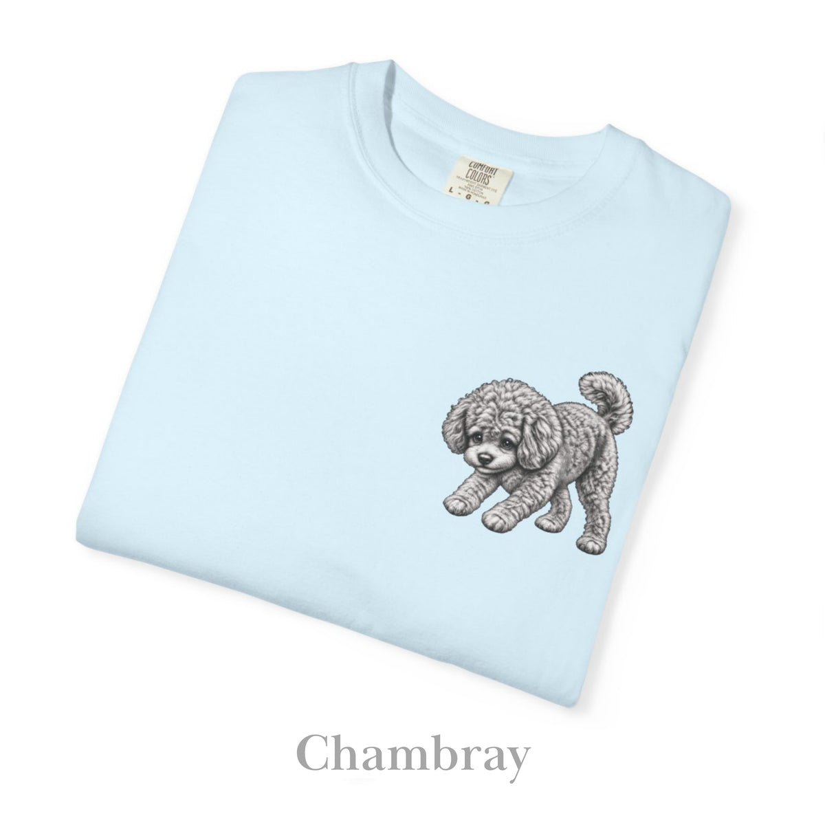 Toy Poodle, Illustrated Unisex T-Shirt | Exceptional Comfort