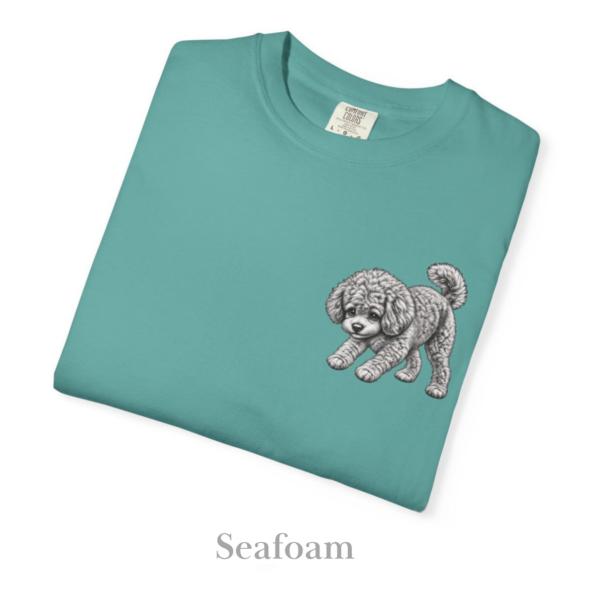 Toy Poodle, Illustrated Unisex T-Shirt | Exceptional Comfort