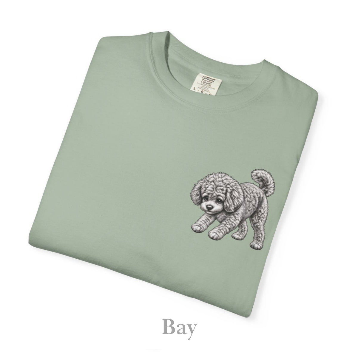 Toy Poodle, Illustrated Unisex T-Shirt | Exceptional Comfort