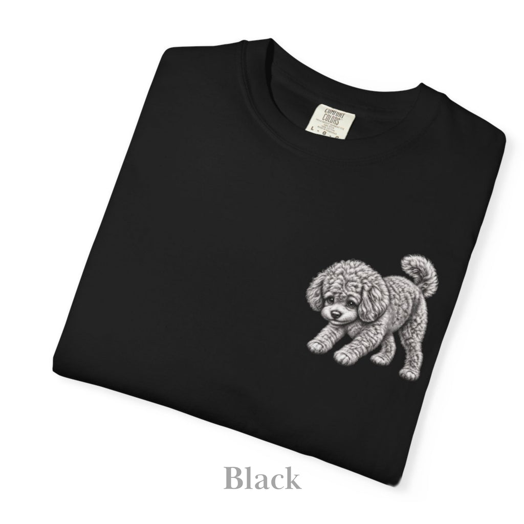 Toy Poodle, Illustrated Unisex T-Shirt | Exceptional Comfort