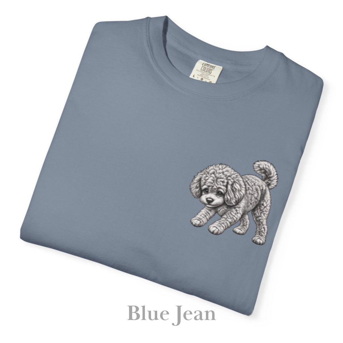 Toy Poodle, Illustrated Unisex T-Shirt | Exceptional Comfort