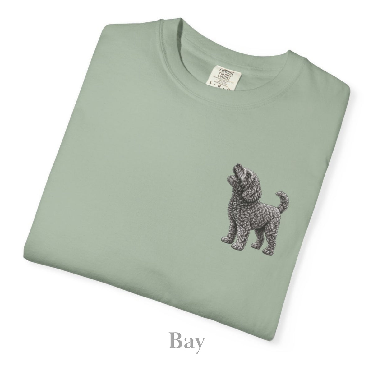 Barbet Dog, Illustrated Unisex T-Shirt | Exceptional Comfort