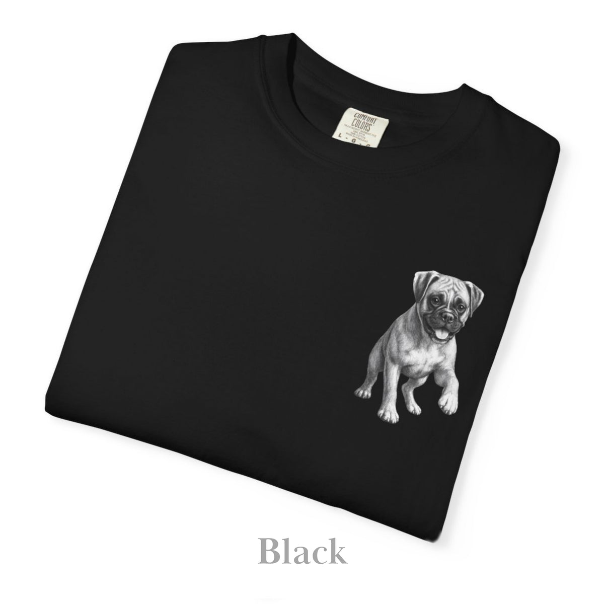 Boxer Dog, Illustrated Unisex T-Shirt | Exceptional Comfort