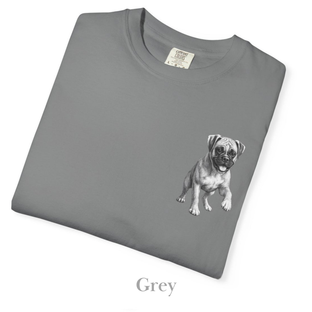 Boxer Dog, Illustrated Unisex T-Shirt | Exceptional Comfort