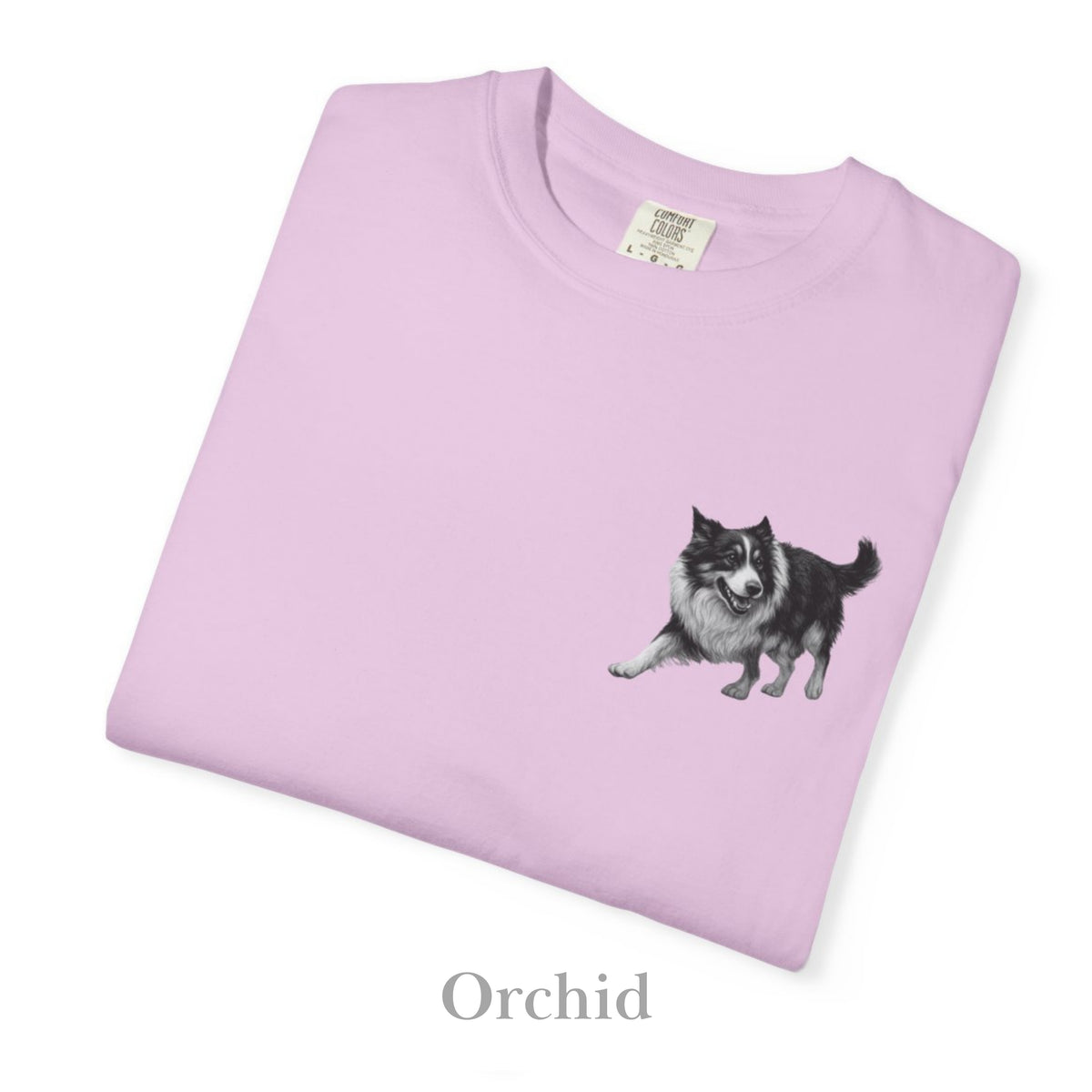 Border Collie, Illustrated Unisex T-Shirt | Exceptional Comfort