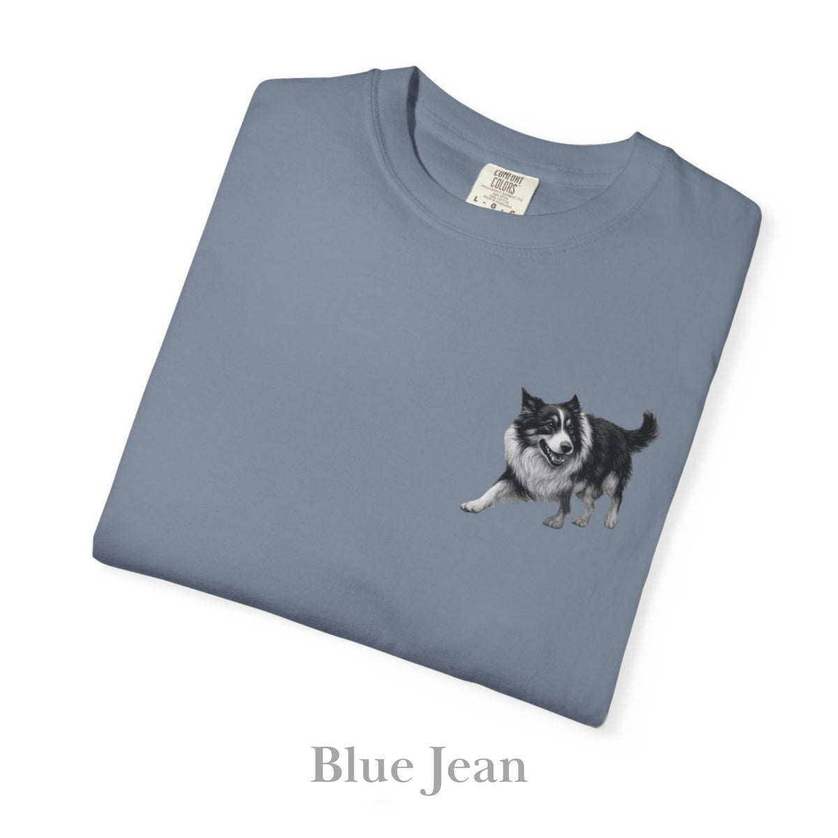 Border Collie, Illustrated Unisex T-Shirt | Exceptional Comfort