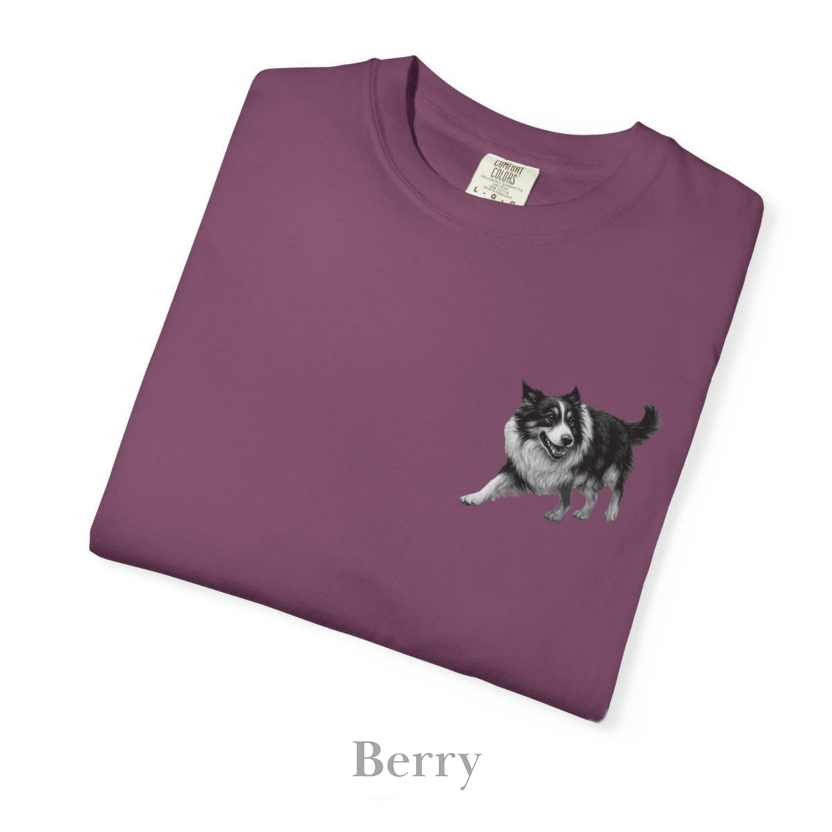 Border Collie, Illustrated Unisex T-Shirt | Exceptional Comfort