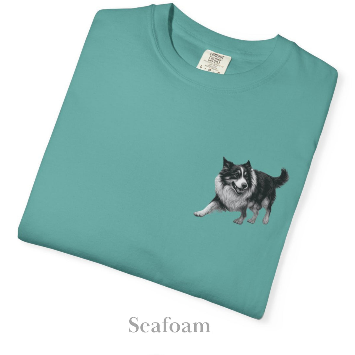Border Collie, Illustrated Unisex T-Shirt | Exceptional Comfort