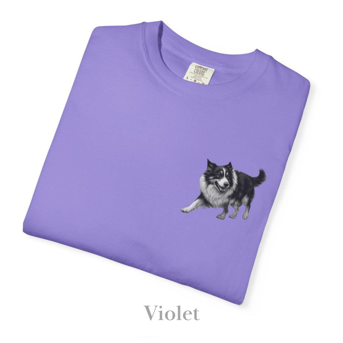 Border Collie, Illustrated Unisex T-Shirt | Exceptional Comfort