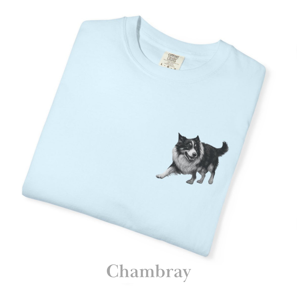 Border Collie, Illustrated Unisex T-Shirt | Exceptional Comfort