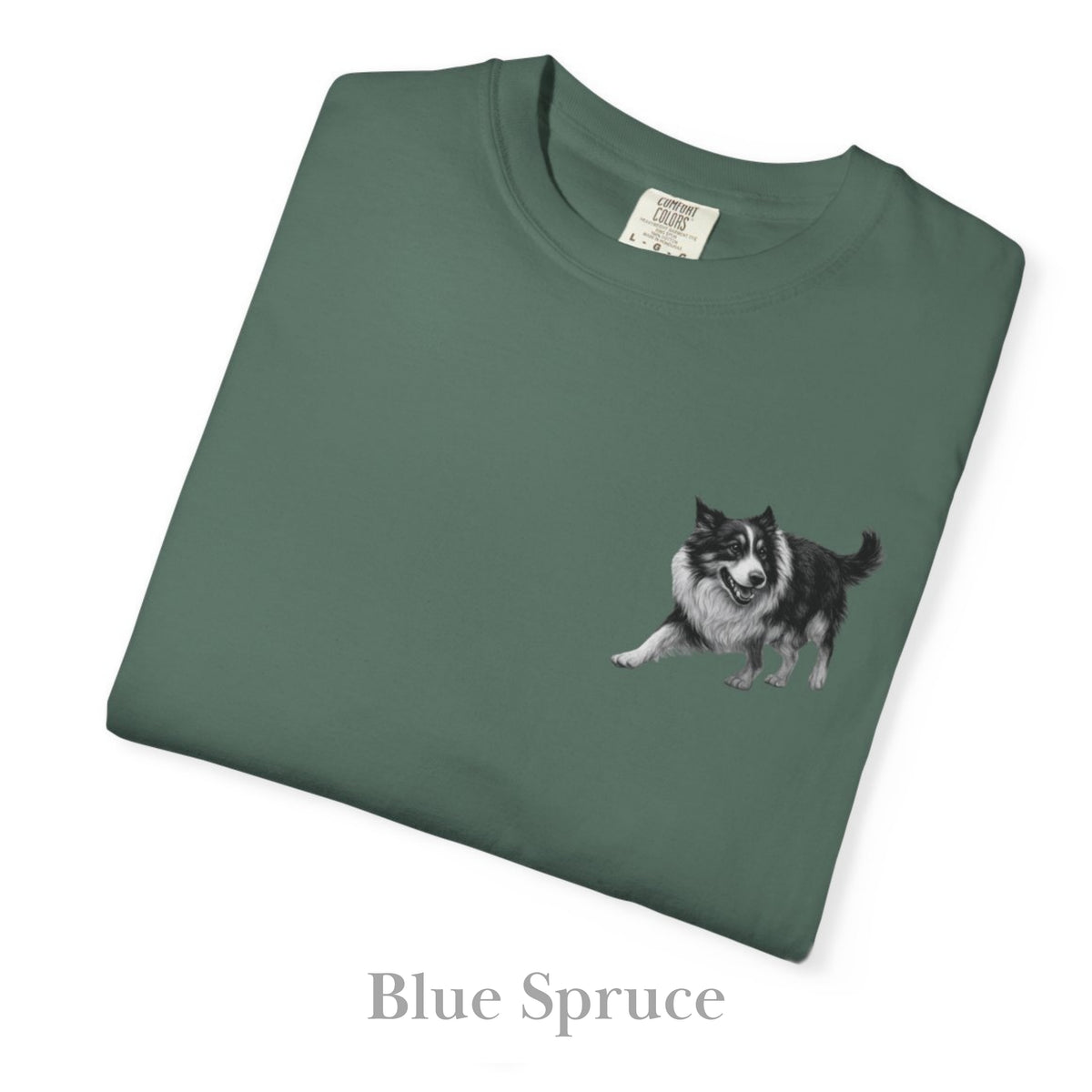 Border Collie, Illustrated Unisex T-Shirt | Exceptional Comfort