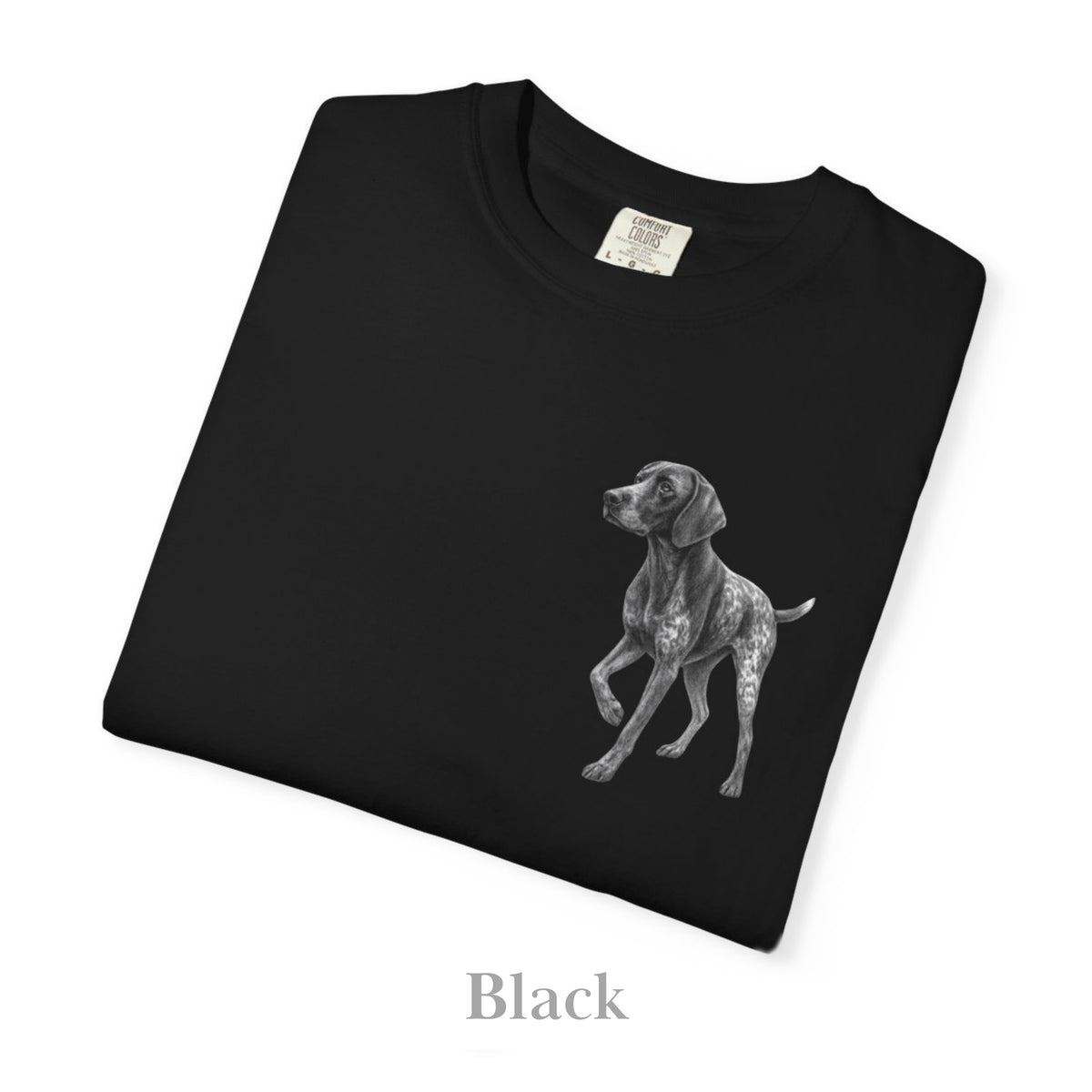German Pointer, Illustrated Unisex T-Shirt | Exceptional Comfort