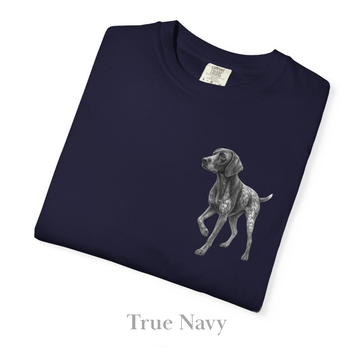 German Pointer, Illustrated Unisex T-Shirt | Exceptional Comfort