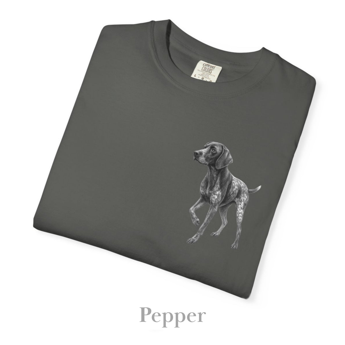 German Pointer, Illustrated Unisex T-Shirt | Exceptional Comfort