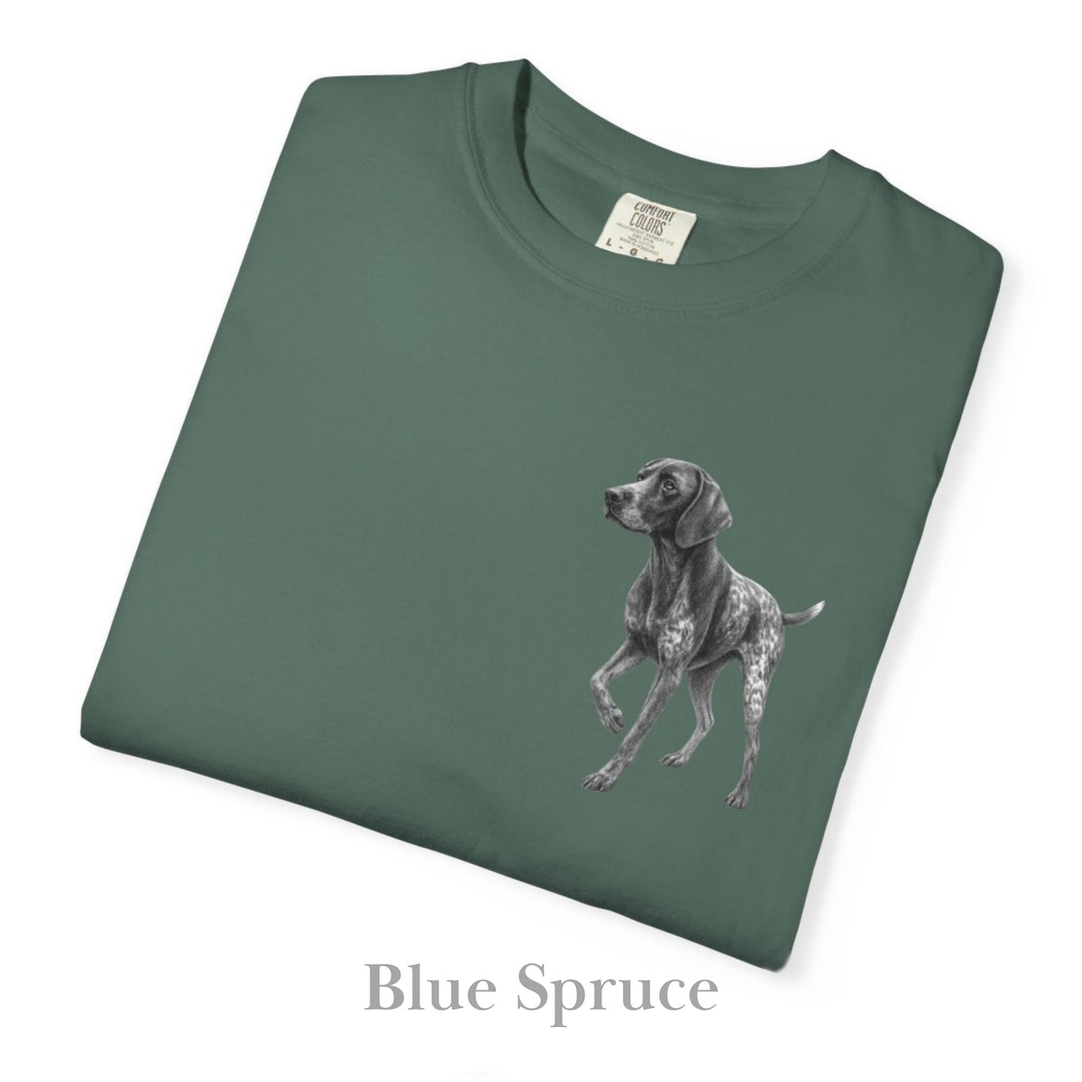 German Pointer, Illustrated Unisex T-Shirt | Exceptional Comfort