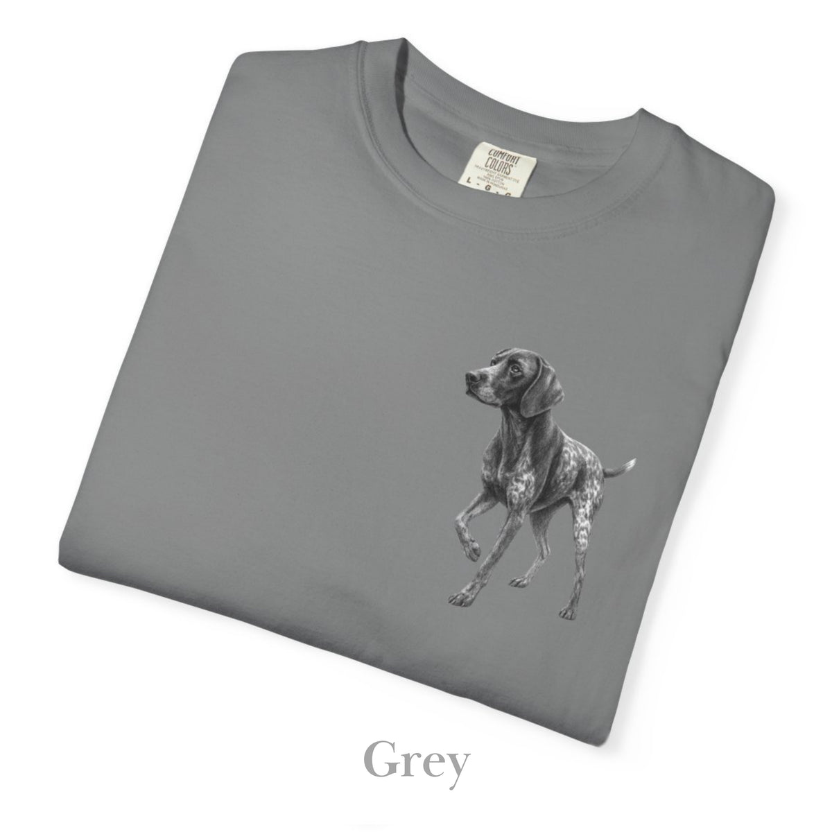 German Pointer, Illustrated Unisex T-Shirt | Exceptional Comfort